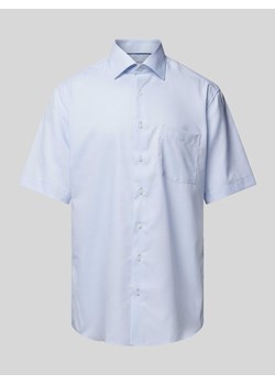 Koszula biznesowa o kroju modern fit ze wzorem na całej powierzchni ze sklepu Peek&Cloppenburg  w kategorii Koszule męskie - zdjęcie 172422242