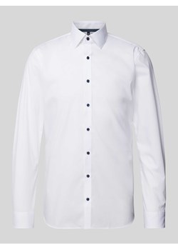 Koszula biznesowa o kroju super slim fit z kołnierzykiem under typu button down ze sklepu Peek&Cloppenburg  w kategorii Koszule męskie - zdjęcie 172422261