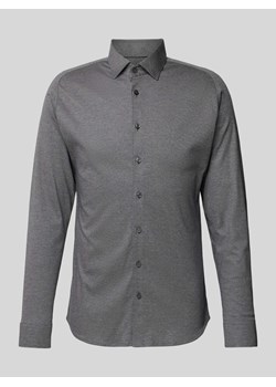 Koszula biznesowa o kroju slim fit z bawełny ze sklepu Peek&Cloppenburg  w kategorii Koszule męskie - zdjęcie 172422340