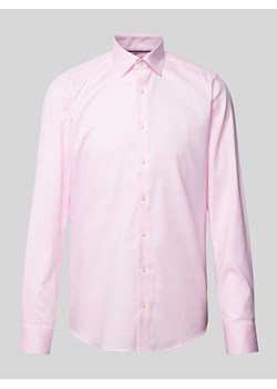 Koszula biznesowa o kroju body fit z kołnierzykiem kent model ‘Taviano’ ze sklepu Peek&Cloppenburg  w kategorii Koszule męskie - zdjęcie 172422412