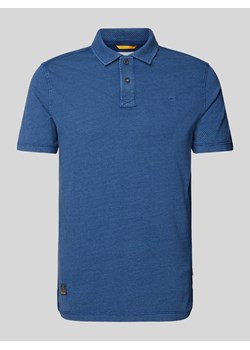 Koszulka polo o kroju slim fit z delikatnie fakturowanym wzorem ze sklepu Peek&Cloppenburg  w kategorii T-shirty męskie - zdjęcie 172422431