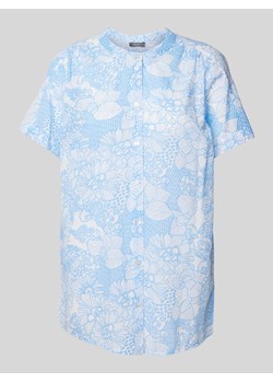 Bluzka z kwiatowym nadrukiem na całej powierzchni ze sklepu Peek&Cloppenburg  w kategorii Bluzki damskie - zdjęcie 172422502