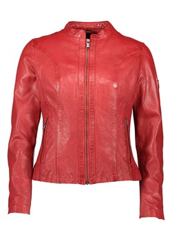 HIS Skórzana kurtka w kolorze czerwonym ze sklepu Limango Polska w kategorii Kurtki damskie - zdjęcie 172422531