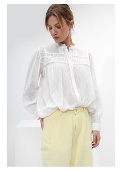 Josephine &amp; Co Bluzka w kolorze białym ze sklepu Limango Polska w kategorii Koszule damskie - zdjęcie 172422571
