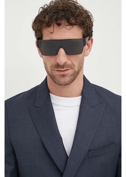 Burberry okulary przeciwsłoneczne kolor czarny ze sklepu PRM w kategorii Okulary przeciwsłoneczne męskie - zdjęcie 172422861