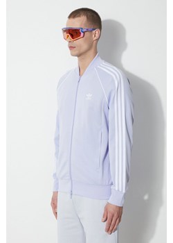adidas Originals bluza męska kolor fioletowy z aplikacją IR9889 ze sklepu PRM w kategorii Bluzy męskie - zdjęcie 172422970