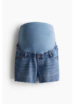 H & M - MAMA Szorty dżinsowe - Niebieski ze sklepu H&M w kategorii Spodenki ciążowe - zdjęcie 172423290