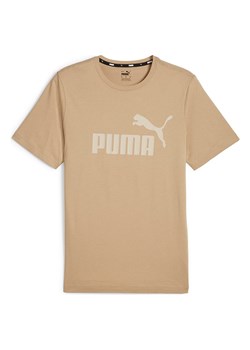 Puma Koszulka &quot;ESS&quot; w kolorze beżowym ze sklepu Limango Polska w kategorii T-shirty męskie - zdjęcie 172423790