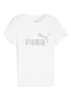 Puma Koszulka &quot;Graphics&quot; w kolorze białym ze sklepu Limango Polska w kategorii Bluzki dziewczęce - zdjęcie 172424102