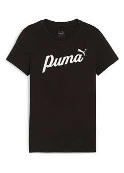 Puma Koszulka &quot;ESS+&quot; w kolorze czarnym ze sklepu Limango Polska w kategorii Bluzki dziewczęce - zdjęcie 172424114