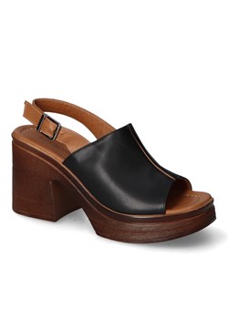 Sandały Bombonella 123.68/D1 Czarne lico ze sklepu Arturo-obuwie w kategorii Sandały damskie - zdjęcie 172424653