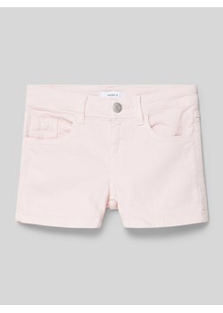 Szorty jeansowe o kroju regular fit z 5 kieszeniami ze sklepu Peek&Cloppenburg  w kategorii Spodenki dziewczęce - zdjęcie 172424882