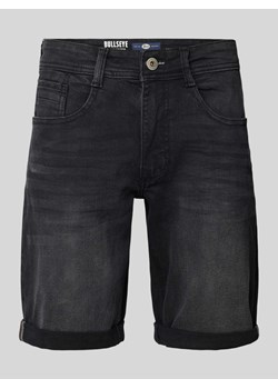 Szorty jeansowe o kroju regular fit z 5 kieszeniami model ‘BULLSEYE’ ze sklepu Peek&Cloppenburg  w kategorii Spodenki męskie - zdjęcie 172425103