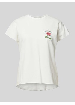 T-shirt z nadrukowanym motywem model ‘LUCY’ ze sklepu Peek&Cloppenburg  w kategorii Bluzki damskie - zdjęcie 172425150