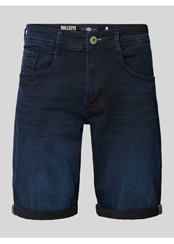 Szorty jeansowe o kroju regular fit z 5 kieszeniami model ‘BULLSEYE’ ze sklepu Peek&Cloppenburg  w kategorii Spodenki męskie - zdjęcie 172425162