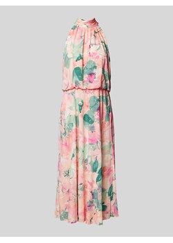 Sukienka koktajlowa o długości do kolan z wiązaniem na szyi ze sklepu Peek&Cloppenburg  w kategorii Sukienki - zdjęcie 172425252