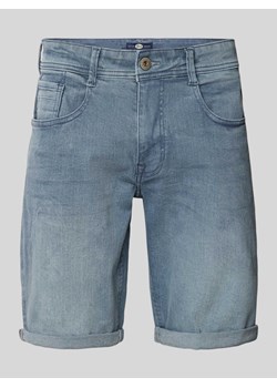 Szorty jeansowe o kroju regular fit z 5 kieszeniami model ‘BULLSEYE’ ze sklepu Peek&Cloppenburg  w kategorii Spodenki męskie - zdjęcie 172425293