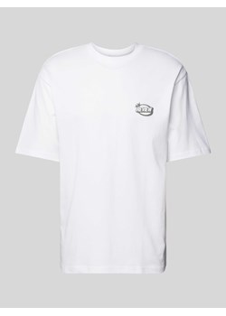 T-shirt z detalem z logo ze sklepu Peek&Cloppenburg  w kategorii T-shirty męskie - zdjęcie 172425312