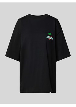 T-shirt o kroju oversized z nadrukiem z logo ze sklepu Peek&Cloppenburg  w kategorii Bluzki damskie - zdjęcie 172425363
