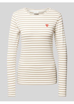 Bluzka z długim rękawem ze wzorem w paski model ‘Liddy’ ze sklepu Peek&Cloppenburg  w kategorii Bluzki damskie - zdjęcie 172425440