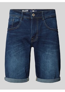 Szorty jeansowe o kroju regular fit z 5 kieszeniami model ‘BULLSEYE’ ze sklepu Peek&Cloppenburg  w kategorii Spodenki męskie - zdjęcie 172425470
