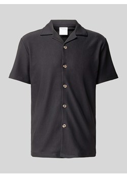 Koszula casualowa o luźnym kroju z efektem prążkowania ze sklepu Peek&Cloppenburg  w kategorii Koszule męskie - zdjęcie 172425544