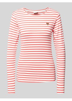 Bluzka z długim rękawem ze wzorem w paski model ‘Liddy’ ze sklepu Peek&Cloppenburg  w kategorii Bluzki damskie - zdjęcie 172425591