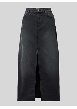 Spódnica jeansowa z rozcięciem ze sklepu Peek&Cloppenburg  w kategorii Spódnice - zdjęcie 172425660
