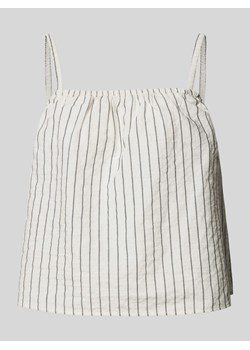 Top na cienkich ramiączkach ze wzorem w paski ze sklepu Peek&Cloppenburg  w kategorii Bluzki damskie - zdjęcie 172425662