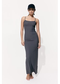 H & M - Sukienka bodycon w prążki - Szary ze sklepu H&M w kategorii Sukienki - zdjęcie 172425871