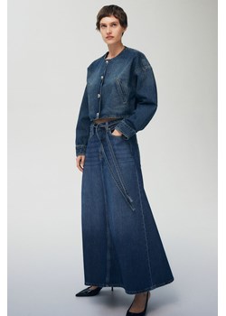 H & M - Dżinsowa spódnica Feather Soft - Niebieski ze sklepu H&M w kategorii Spódnice - zdjęcie 172425933