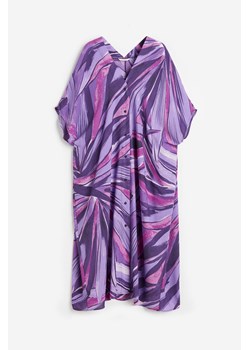 H & M - Sukienka tunikowa oversize - Fioletowy ze sklepu H&M w kategorii Sukienki - zdjęcie 172426010