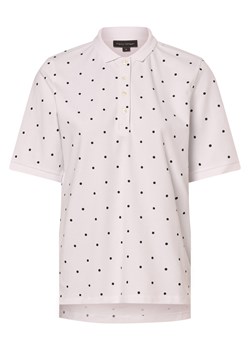 Franco Callegari Damska koszulka polo Kobiety Bawełna biały nadruk ze sklepu vangraaf w kategorii Bluzki damskie - zdjęcie 172426321