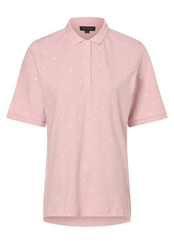 Franco Callegari Damska koszulka polo Kobiety Bawełna różowy nadruk ze sklepu vangraaf w kategorii Bluzki damskie - zdjęcie 172426322