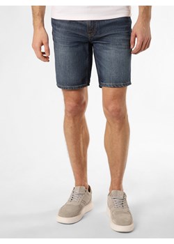 GUESS Męskie szorty dżinsowe Mężczyźni Jeansy medium stone jednolity ze sklepu vangraaf w kategorii Spodenki męskie - zdjęcie 172426350