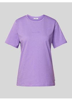 T-shirt z nadrukiem z logo ze sklepu Peek&Cloppenburg  w kategorii Bluzki damskie - zdjęcie 172426924