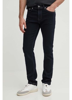 Karl Lagerfeld jeansy męskie kolor granatowy ze sklepu ANSWEAR.com w kategorii Jeansy męskie - zdjęcie 172427133