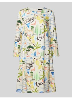Sukienka o długości do kolan ze wzorem na całej powierzchni ze sklepu Peek&Cloppenburg  w kategorii Sukienki - zdjęcie 172427282