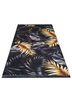 Prostokątny dywan z motywem liści - Akris 6 ze sklepu Edinos.pl w kategorii Dywany - zdjęcie 172427572