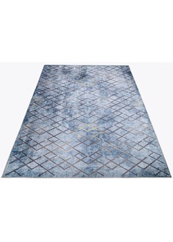 Ciemnoszary dywan industrialny z delikatnym wzorem - Cunis 6X ze sklepu Edinos.pl w kategorii Dywany - zdjęcie 172427782