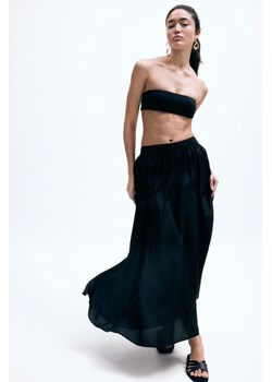 H & M - Trapezowa spódnica z jedwabiu - Czarny ze sklepu H&M w kategorii Spódnice - zdjęcie 172428702