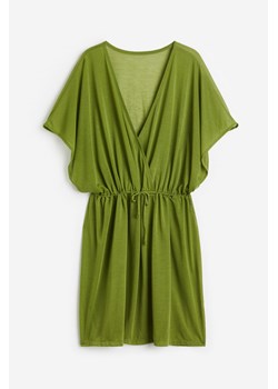H & M - Tunika plażowa - Zielony ze sklepu H&M w kategorii Sukienki - zdjęcie 172429244