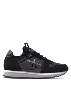Calvin Klein Jeans Sneakersy Retro Runner 2 YW0YW00075 Czarny ze sklepu MODIVO w kategorii Buty sportowe damskie - zdjęcie 172429323