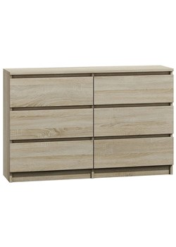 Komoda dąb sonoma 120 cm - Berta ze sklepu Edinos.pl w kategorii Komody - zdjęcie 172429771