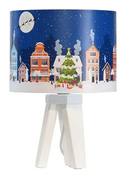 Lampka nocna ze świątecznym abażurem - S288-Erica ze sklepu Edinos.pl w kategorii Lampy dziecięce - zdjęcie 172429772