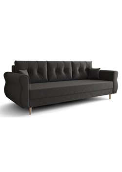 Ciemnoszara sofa rozkładana - Eden ze sklepu Edinos.pl w kategorii Sofy i kanapy - zdjęcie 172429994