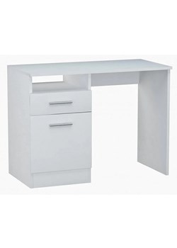 Białe biurko do pokoju dziecięcego 100 cm - Dinero ze sklepu Edinos.pl w kategorii Biurka i sekretarzyki - zdjęcie 172430221
