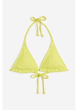 H & M - Góra od kostiumu - Żółty ze sklepu H&M w kategorii Stroje kąpielowe - zdjęcie 172430511