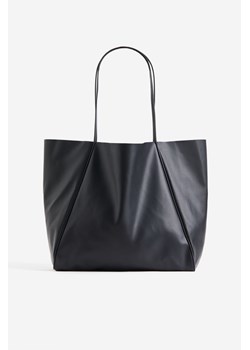 H & M - Powlekana torba shopper - Czarny ze sklepu H&M w kategorii Torby Shopper bag - zdjęcie 172430513