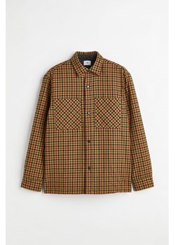 H & M - Watowana koszula wierzchnia - Beżowy ze sklepu H&M w kategorii Koszule męskie - zdjęcie 172430570